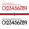 Sevilla-FC-2022-Font Sevilla FC 2022 Kit Font & Vector