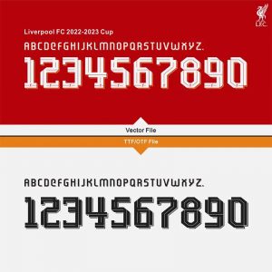 Liverpool Cup 2022-23 Font