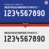 CHELSEA 04-06 UCL FONT preview with TTF, OTF, CDR, PDF formats