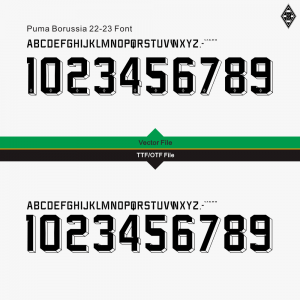 Borussia 22-23 Kit Font