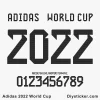 adidas-2022 world Cup-font adidas-2022 world Cup-font