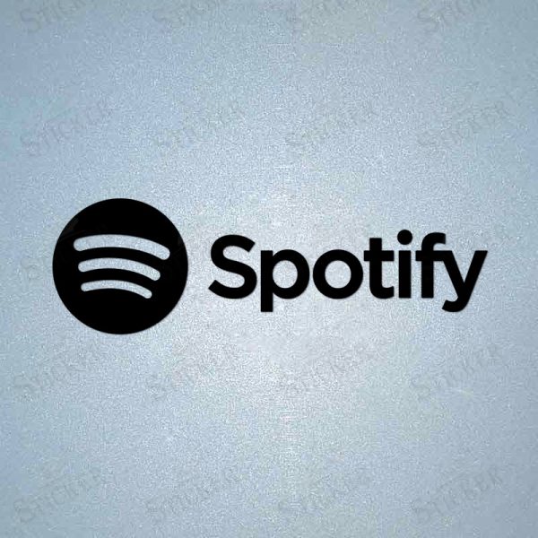 2023-2024 Barcelona Spotify Sponsor Patch Black Sticker