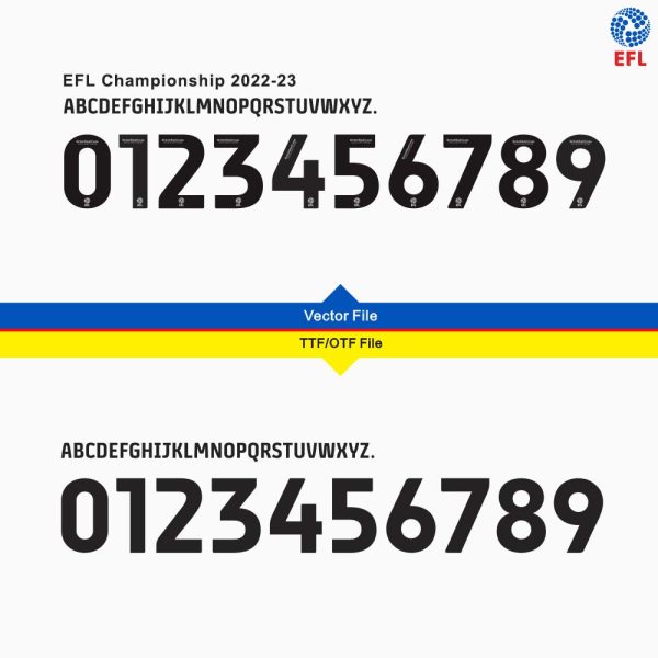 EFL Championship 22-23 font EFL Championship 22-23 font