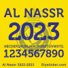 Al Nassr 2022-2023 Font Al Nassr 2022-2023 Font
