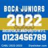 CABJ-2022-2023-Font Boca Juniors 2022-2023 Font
