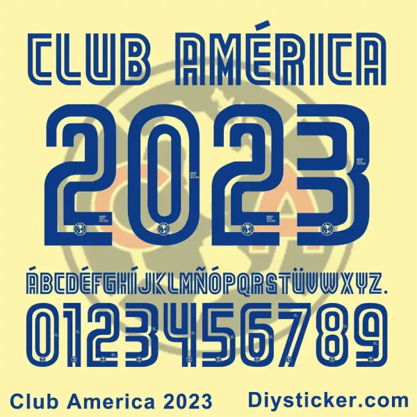 Club-América-2023-Font Club-América-2023-Font