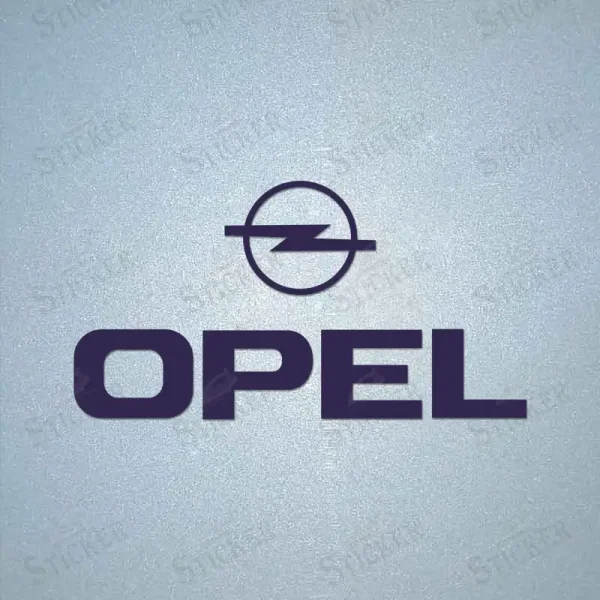 Opel sponsor patch navy Opel sponsor patch navy