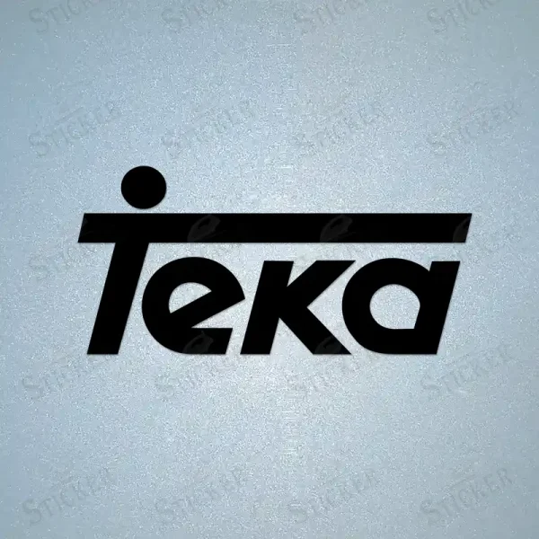 teka Sponsor patch black teka Sponsor patch white