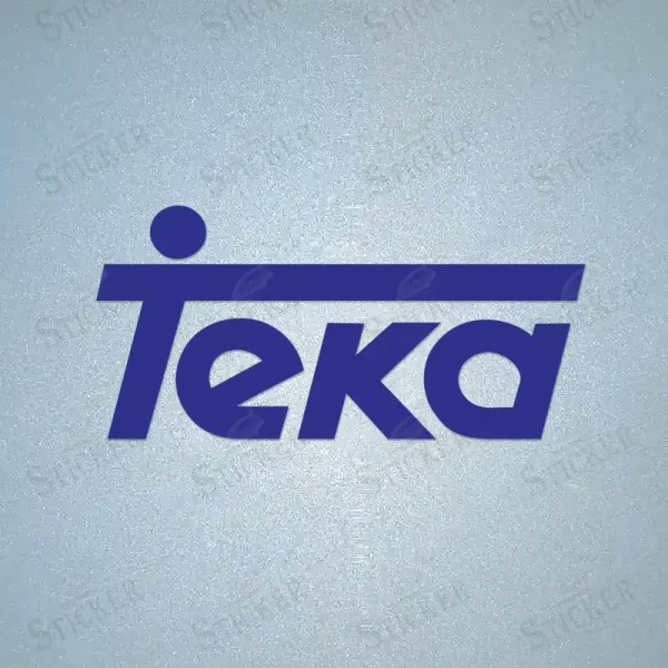 teka Sponsor patch blue teka Sponsor patch blue