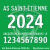 AS Saint-Etienne 2023-24 Font
