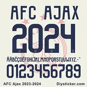 Ajax 2023-2024 Font Download