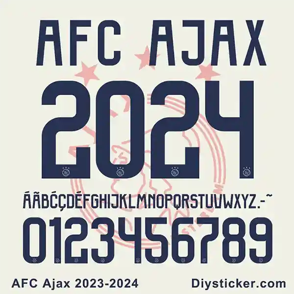 Ajax 2023-2024 Font Download