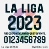 La Liga 2023-2024 Font