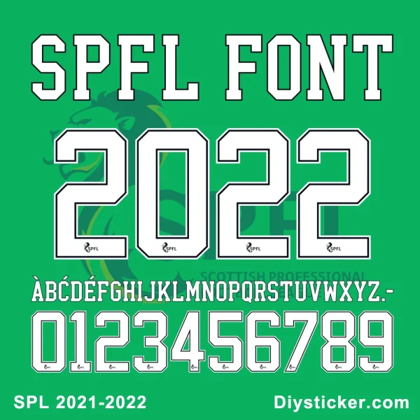 SPL 2021-22 Font SPL 2021-22 Font