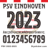 PSV-2022-2023-Font PSG 2022-2023 Font Vector Download.