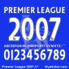 Premier League 2007-2017 Font Kit Download
