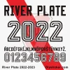 River Plate 2022-2023 Font Club Atlético River Plate 2022-2023 Font Vector Download.
