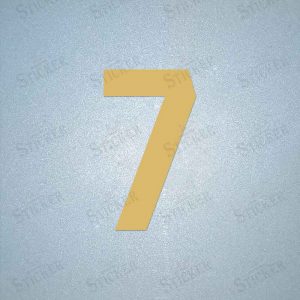 Arsenal 2022-23 Shorts Number #7 Sticker Custom