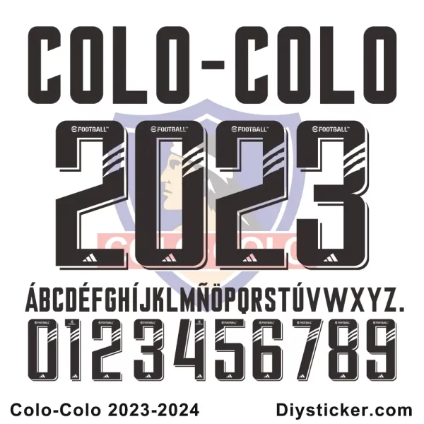 Colo Colo 2023-2024 Font Download
