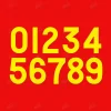 1988-1989 Liverpool Football Shirt Soccer Numbers World Cup Jersey Sticker