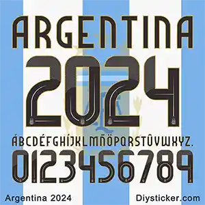 Argentina 2024 Font Download