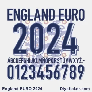England EURO 2024 Font Download