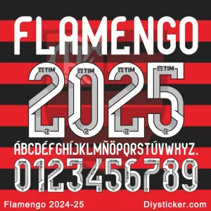 Flamengo 2024-2025 Font