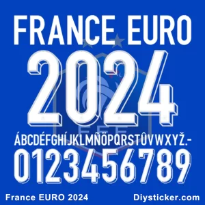 France EURO 2024 Font Download