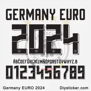 Germany EURO 2024 Font Download