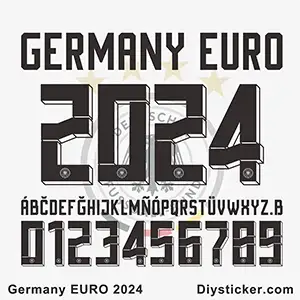 Germany EURO 2024 Font Download