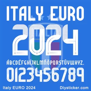 Italy EURO 2024 Font