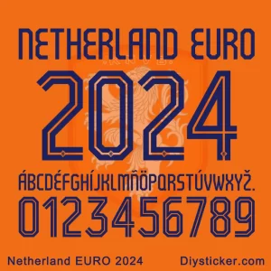 Netherland EURO 2024 Font Download