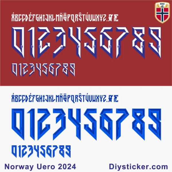 Norway EURO 2024 Font Download