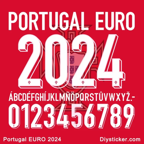 Portugal EURO 2024 Font Download