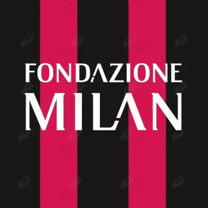 2022-23 AC Milan Fondazione Milan sponsor patch soccer sticker