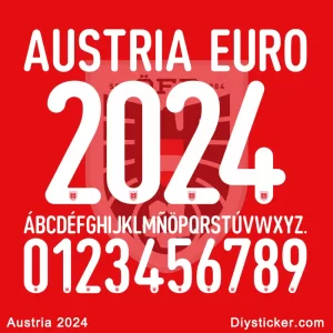 Austria EURO 2024 Font Download