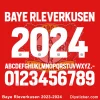 Bayer leverkusen 2023-2024 Font Bayer Leverkusen 2023-2024 Font Download