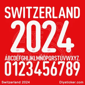 Switzerland EURO 2024 Font Download