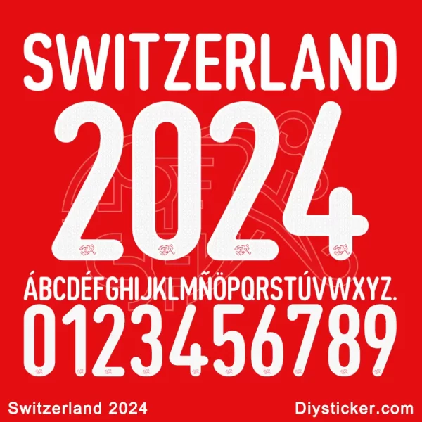 Switzerland EURO 2024 Font Download