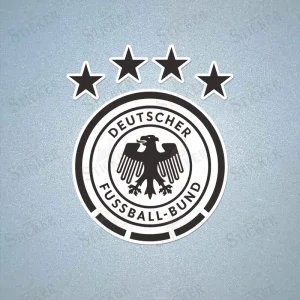 Germany DFB logo iron-on sticker for DIY clothing and jersey repair