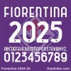 Fiorentina 2024-25 Font Fiorentina 2024-25 Font Vector Download.