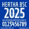 Hertha bsc 2024-25 Font Hertha BSC 2024-2025 Font Download