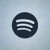 2024-2025 Spotify Logo Sticker 2024-25 Barcelona Spotify Sponsor Logo Football Patch Iron-On Sticker