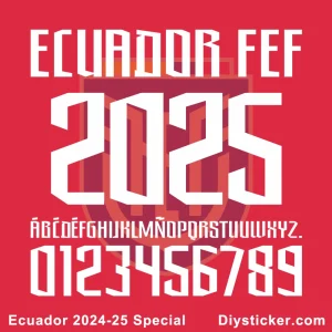 Special Ecuador 2024-2025 Font Download