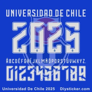 Universidad de Chile 2025 Font Download | TTF, OTF, Vector Files