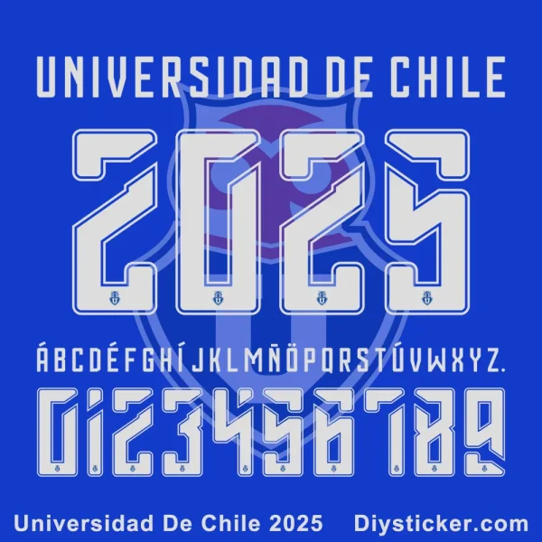 Universidad de Chile 2025 Font Download | TTF, OTF, Vector Files
