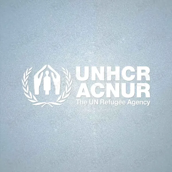2024-25 FC Barcelona Unhcr Acnur Sponsor Patch Jersey Sticker-White