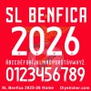 SL Benfica 2025-26 Font Preview