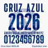 cruz-azul-2025-26-font-full-character-set-download Official Cruz Azul 2025-26 typeface showing full alphabet, numbers, and sample text for instant download.