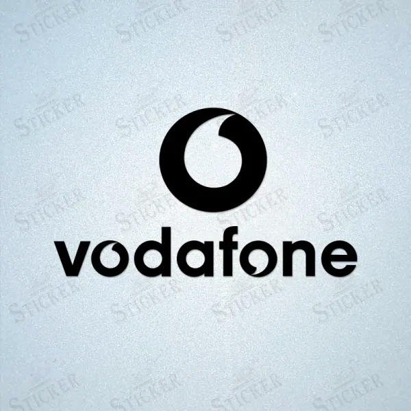 Manchester United Vodafone Sponsor Patch-Black Black Vodafone Sponsor Patch for Manchester United Third Kit